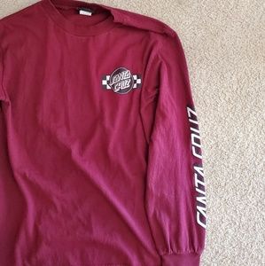 Santa cruz long sleeve t shirt size small